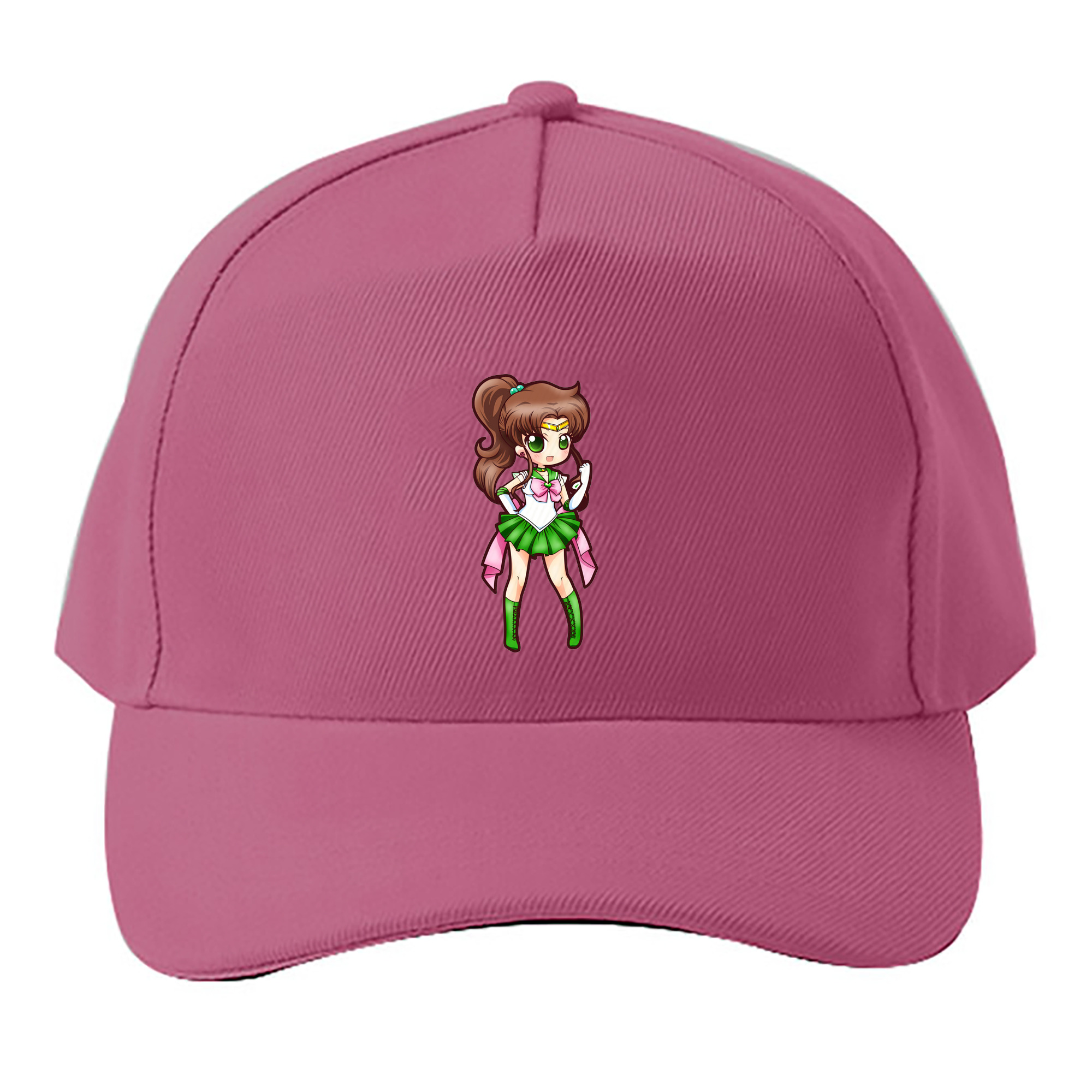 （画像用） 美少女戦士セーラームーン 木野 まこと きの まこと Sailor Moon Kino Makoto （セーラージュピター；Sailor Jupiter） ベースボールキャップ 綿100％ 男女兼用 帽子 スポーツ